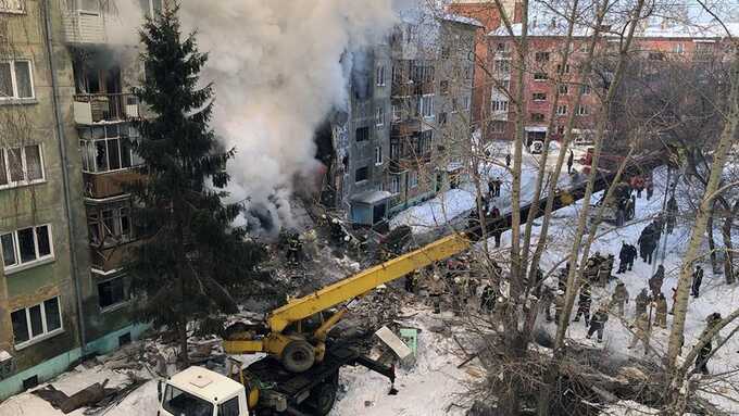 Опубликован список пострадавших из-за взрыва газа в жилом доме в Новосибирске