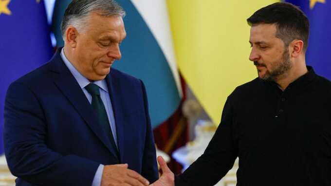 Зеленский обвинил Будапешт в подрыве единства ЕС