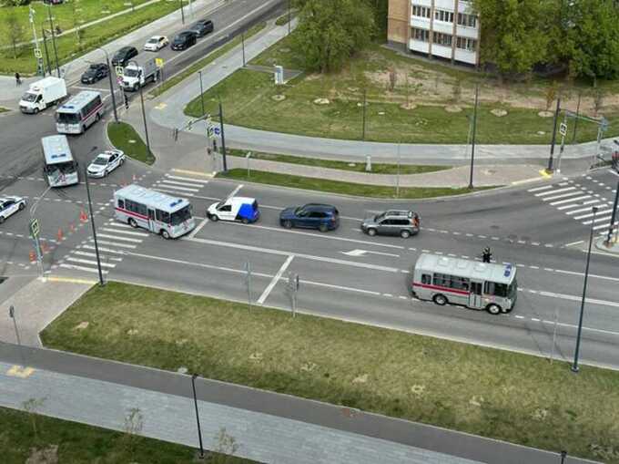 В Москве перекрыта Корабельная улица из-за работы саперов