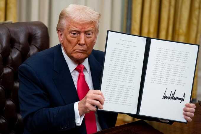 США подписали первое торговое соглашение после введения ответных пошлин при Трампе