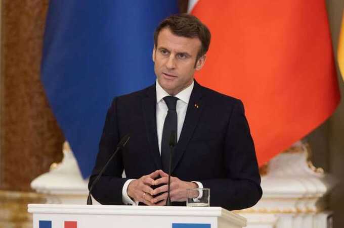 Макрон заявил, что Франция не прекратит военную помощь Украине даже в период перемирия